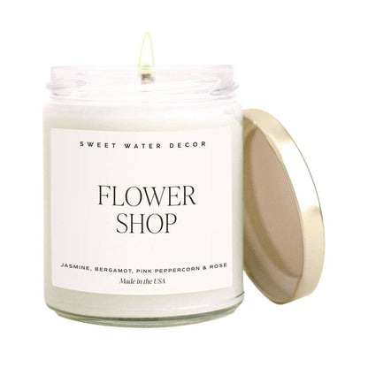 Sweet Water Decor - Flower Shop Soy Candle - 9 oz.