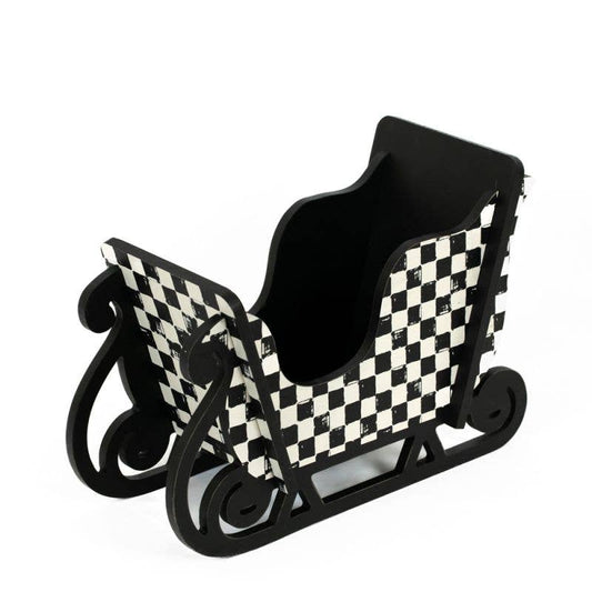 Adams & Co. - Checkered Sleigh - 13x8x6