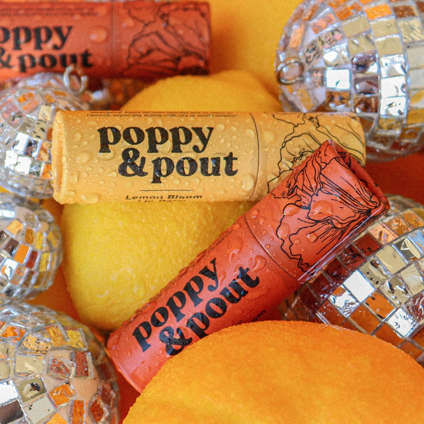 Poppy & Pout - Lip Balm, Lemon Bloom