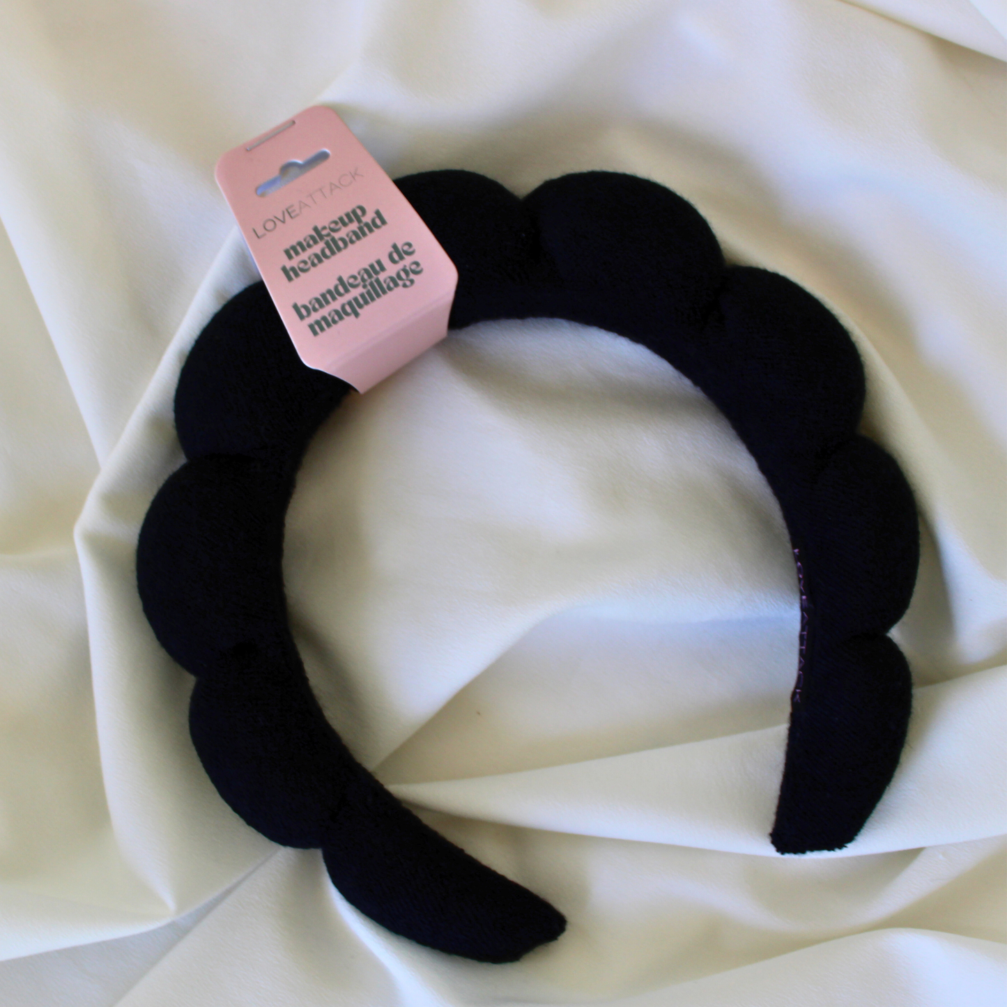 Love Attack - Skincare & Makeup Headband: Pink