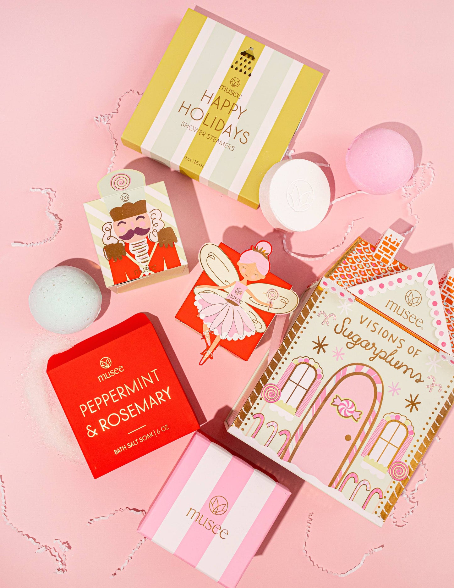 Musee - Visions of Sugarplums Bath Balm & Eye Mask Set