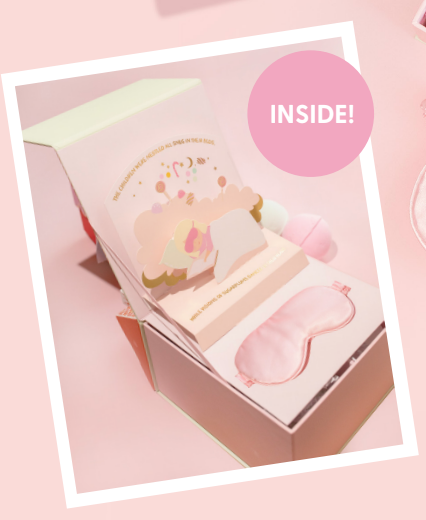 Musee - Visions of Sugarplums Bath Balm & Eye Mask Set