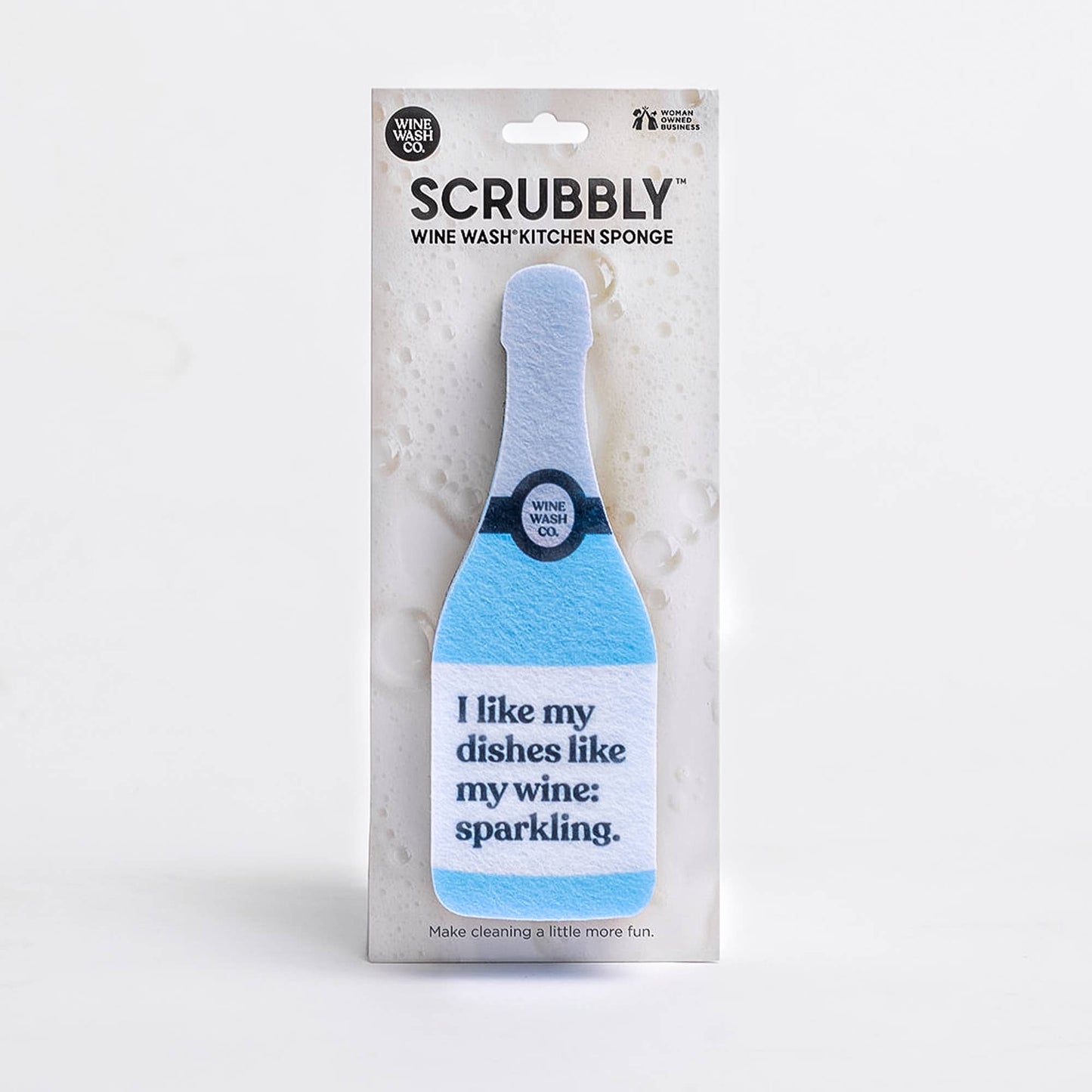 Wine Wash Co. - Scrubbly™ Sponge - Sparkling