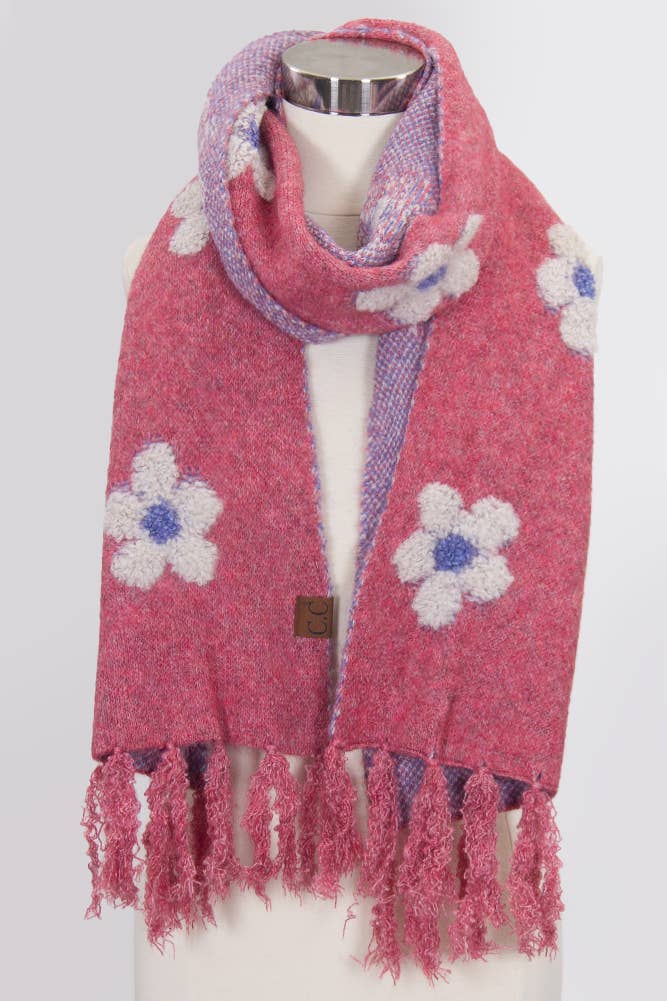 Hana - C.C Daisy Pattern Scarf