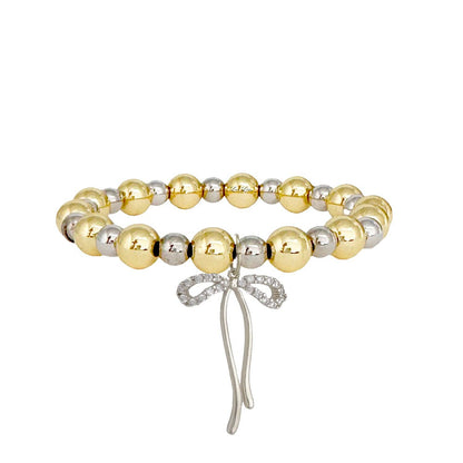 Love, Lisa - Molly Bow Bracelet: Gold