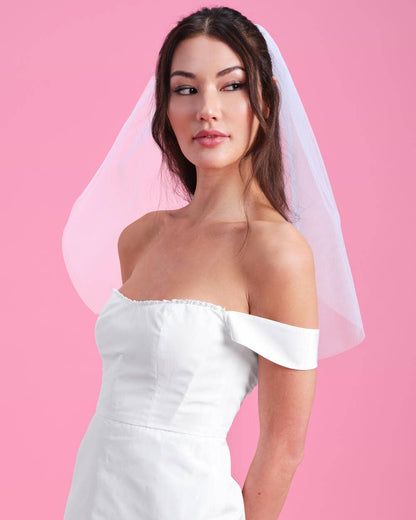 xo, Fetti - Bride To Be Embroidered Veil