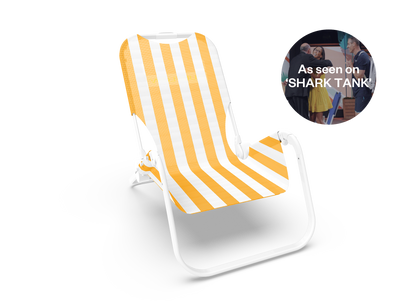 SUNFLOW - The Original Chair: Sunshine Yellow Stripe / The Original Chair