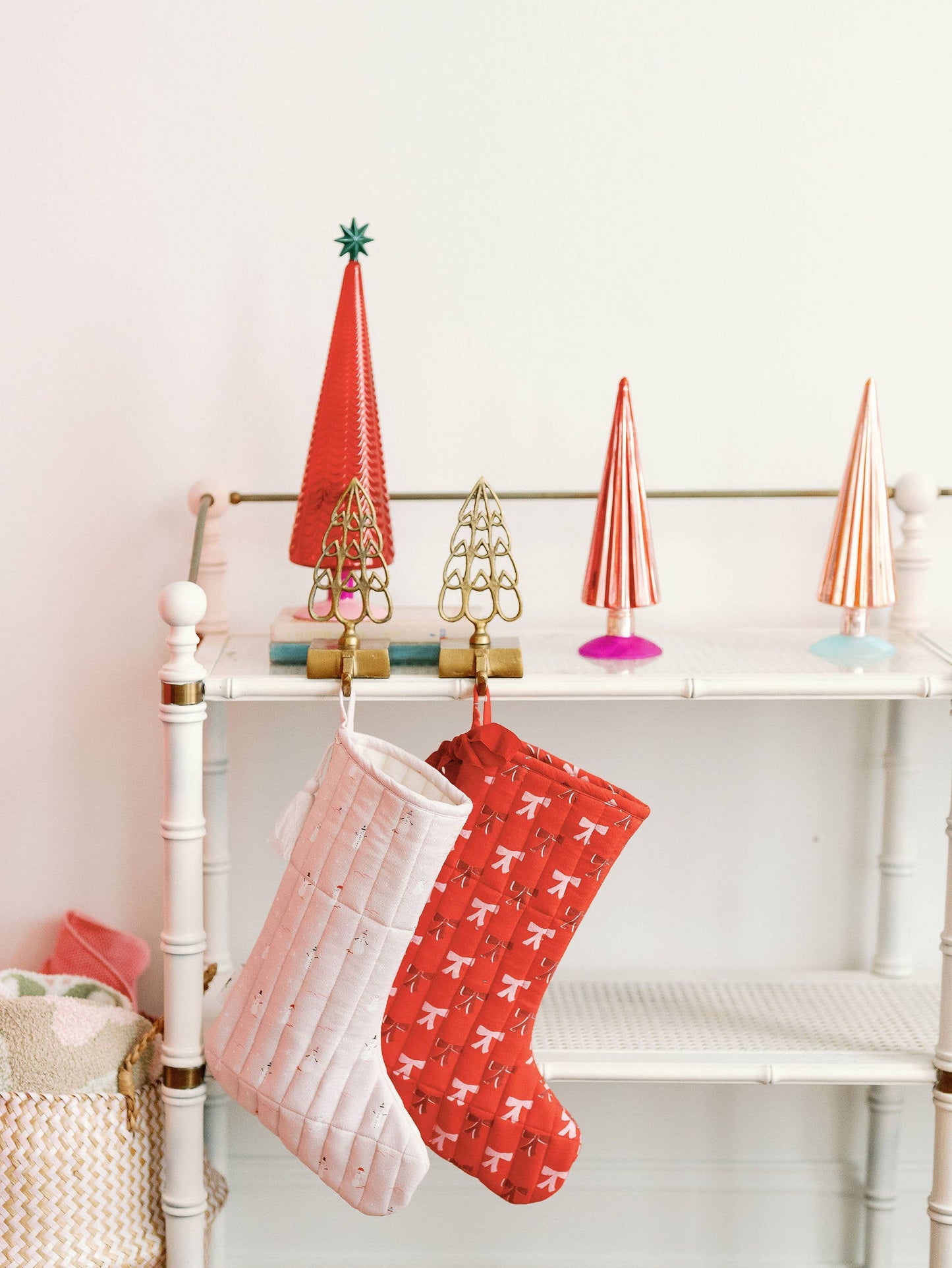 Doe A Deer - Put A Bow On It Christmas Stocking