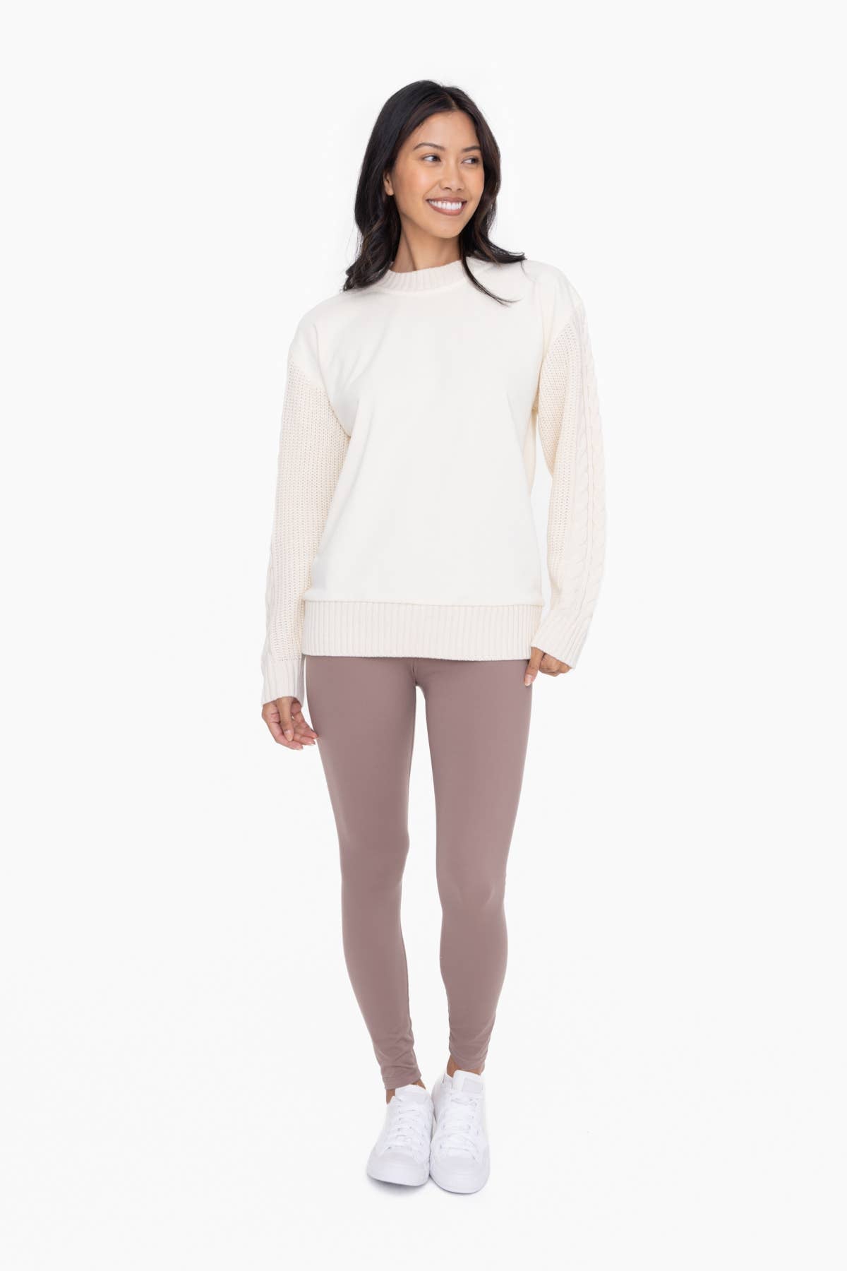 Mono B - Hybrid Sweater Crew Neck