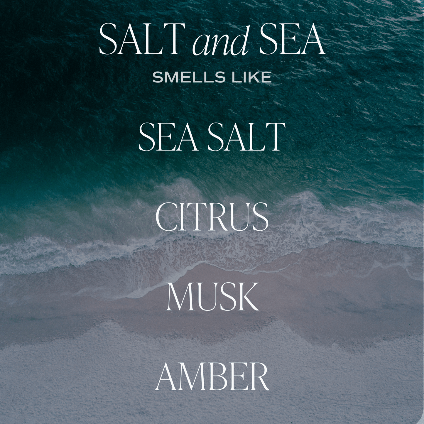 Sweet Water Decor - Salt and Sea 9 oz Soy Candle