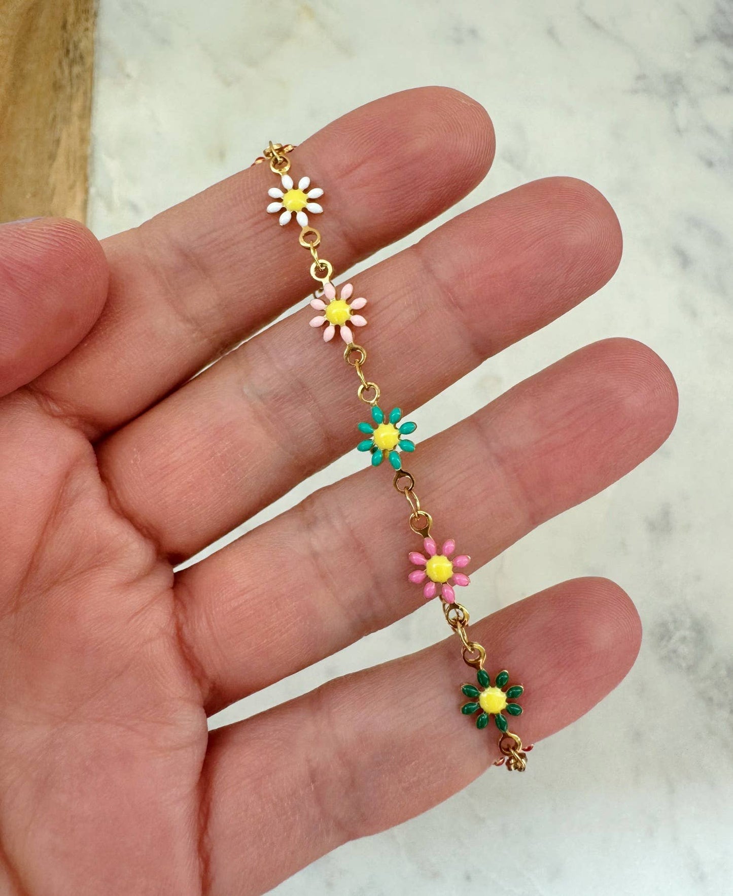 Laalee Jewelry - Colorful Flower Bracelet