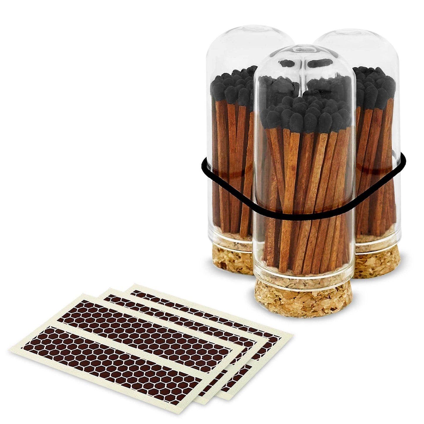 Thankful Greetings - 2" Matches + Mini Cloche - Colors of Your Choice + Strikers