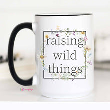 Mugsby - Raising Wild Things Mother's Day Mug, Mom Mug