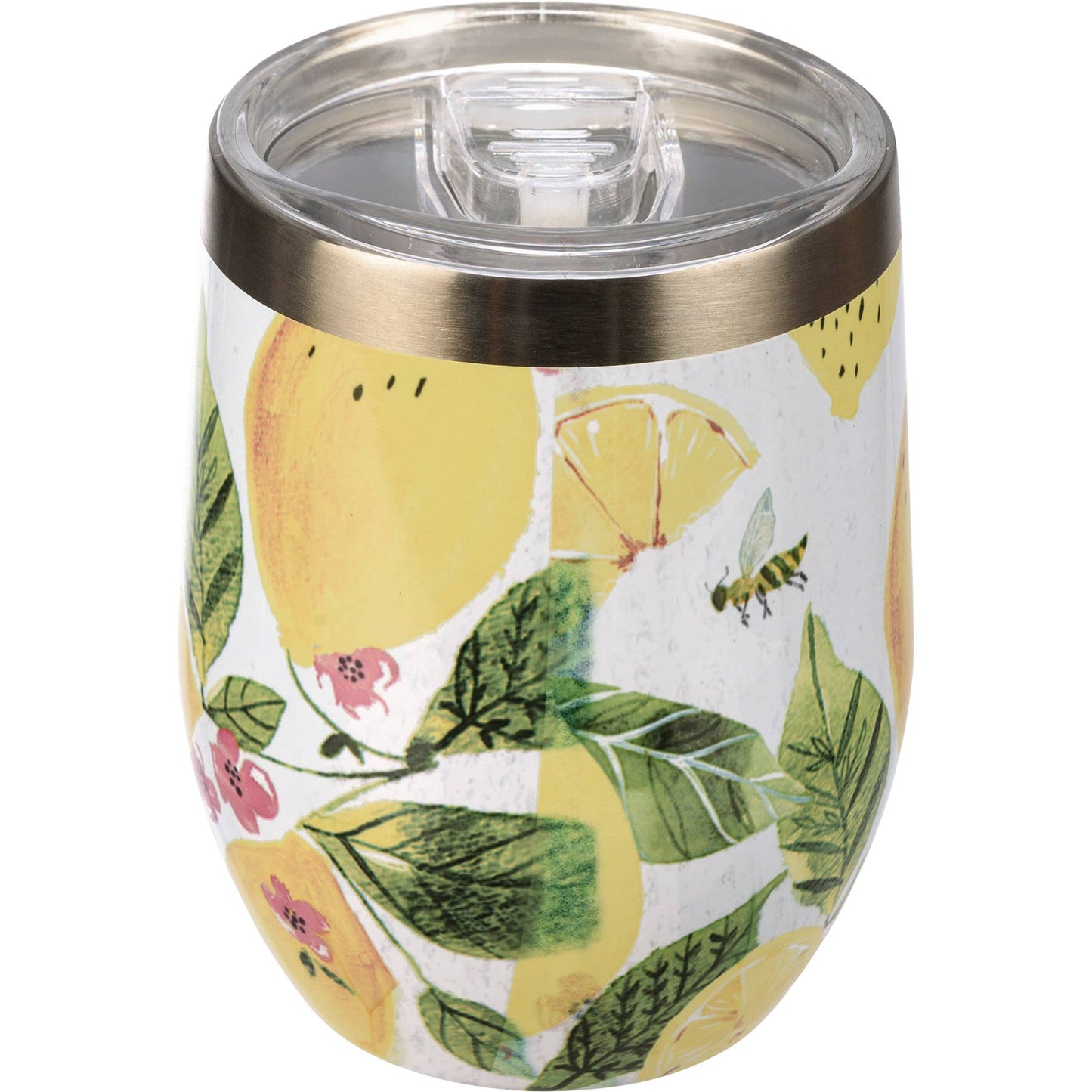 Primitives by Kathy - Summer Lemons Wine Tumbler