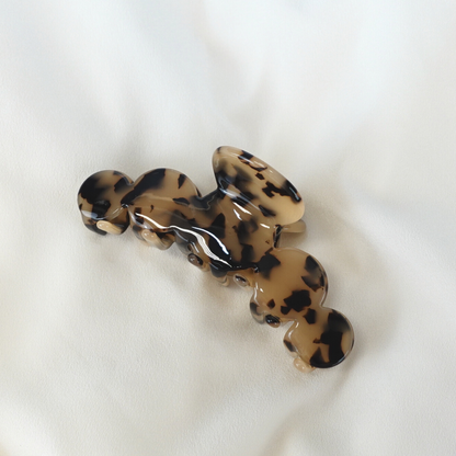 Love Attack - Nefeli Cellulose Acetate Hair Claw Clips: Dark Tortoiseshell