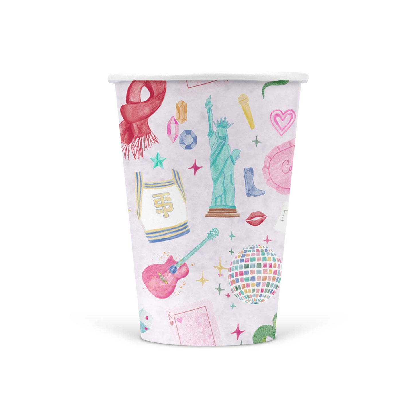 Gracefully Made Art - Taylor Swift Paper Cup Pack