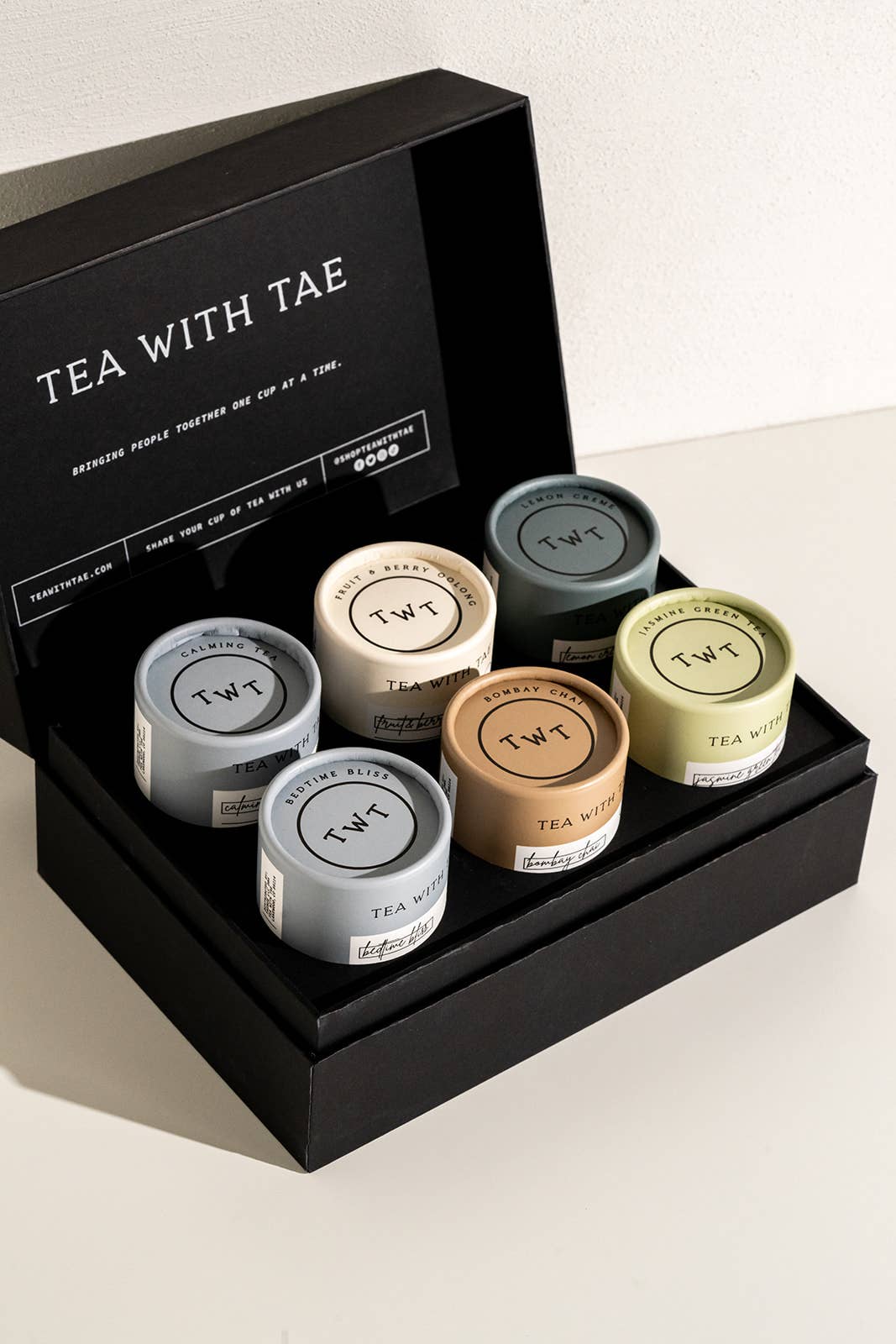 Tea with Tae - Calming Escapes - Tea Bento Box (6-Pack) - Spa Collection