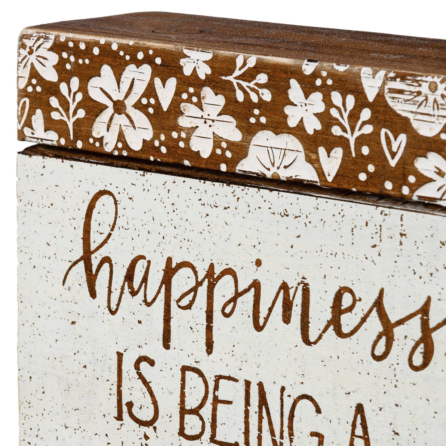 Primitives by Kathy - Happiness Is Being A Gigi Slat Box Sign