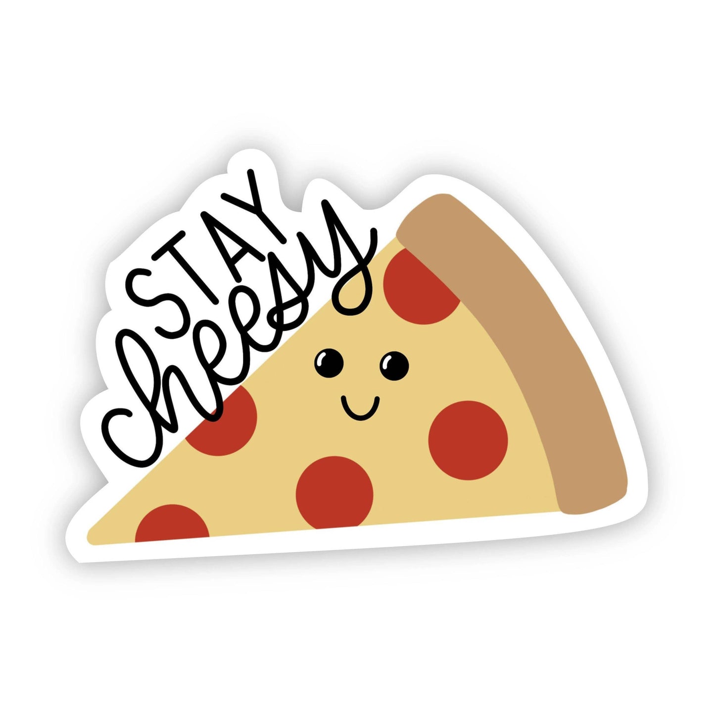 Big Moods - Stay Cheesy Pizza Sticker