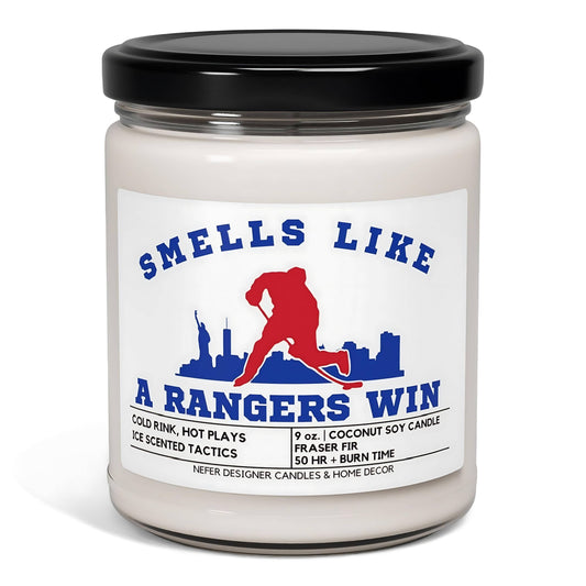 Nefer Designer Candles & Home Decor - Smells Like a Rangers Win