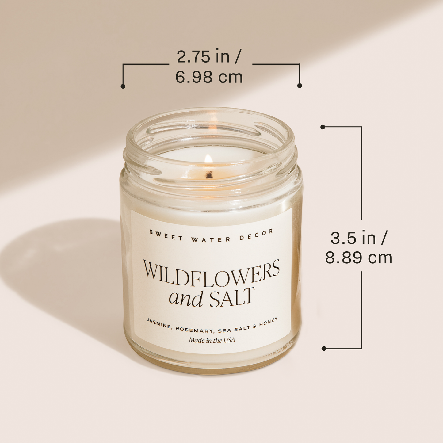 Sweet Water Decor - Salt and Sea 9 oz Soy Candle