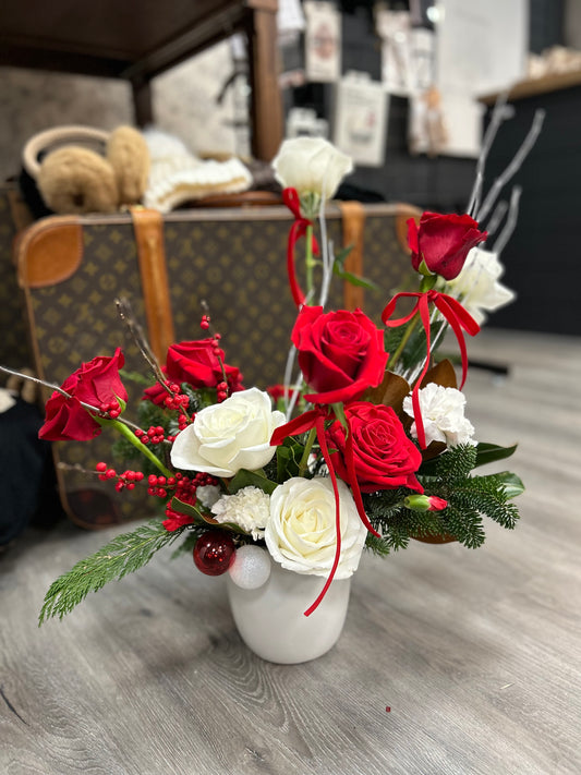 Christmas Red & White