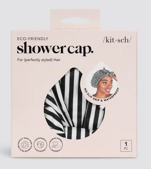 Luxury Shower Cap - Stripes