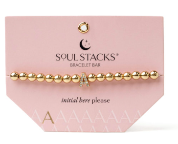 Soul Stacks Bracelet Bar - Initials