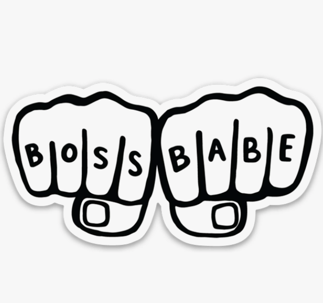 Brittany Paige - Boss Babe Sticker Card