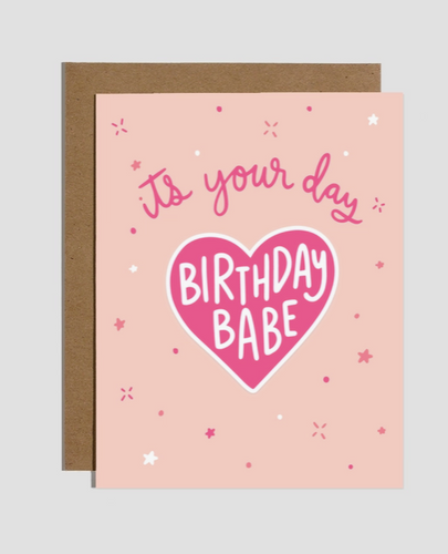Brittany Paige - Birthday Babe Sticker Card