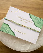 Kindred Row - Green Aventurine Healing Gemstone Stacking Bracelet