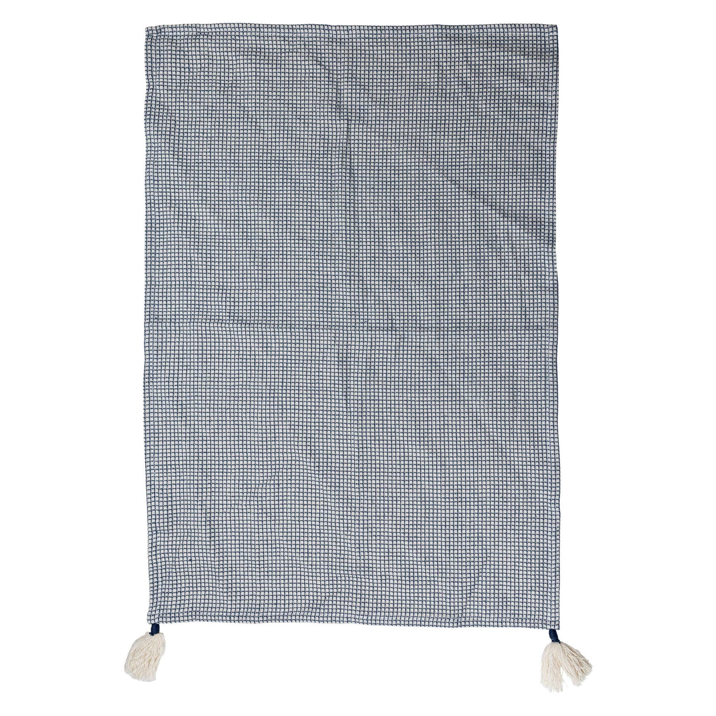 Foreside Home & Garden - Provincetown Waffle Towels Blue, Set of 4