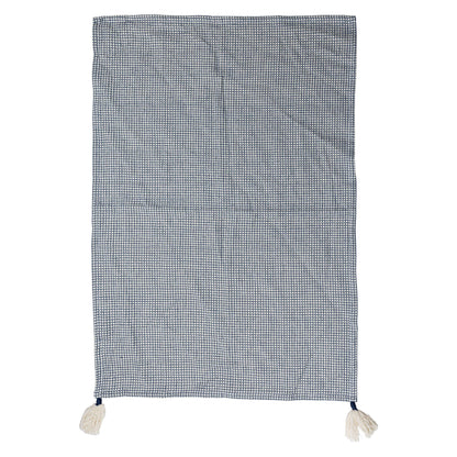 Foreside Home & Garden - Provincetown Waffle Towels Blue, Set of 4