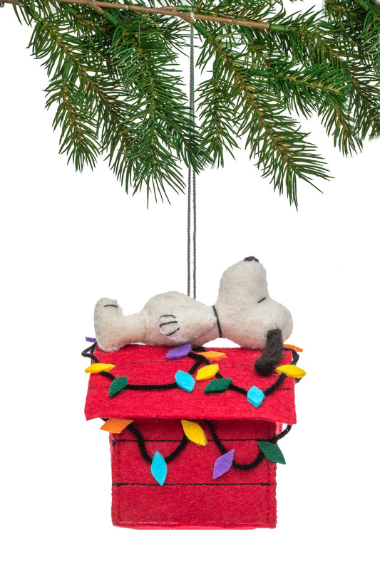 Silk Road Bazaar - Christmas Snoopy Ornament