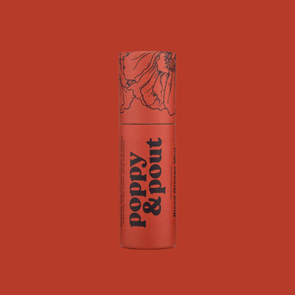 Poppy & Pout - Lip Balm, Blood Orange Mint