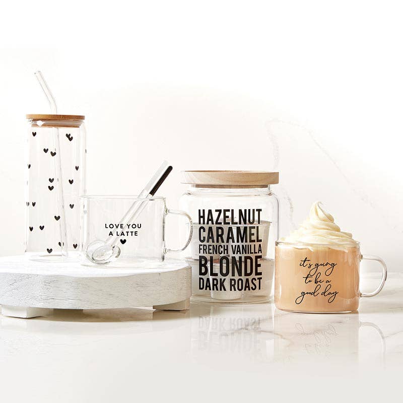 Santa Barbara Design Studio by Creative Brands - Glass Canister - Hazelnut Caramel