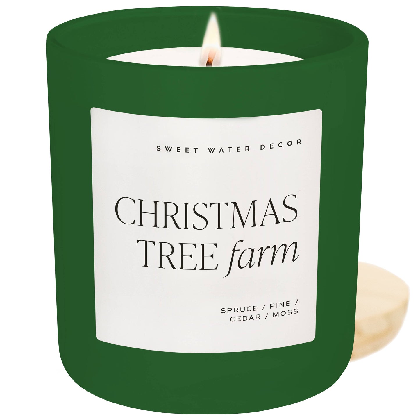 Sweet Water Decor - Christmas Tree Farm Matte Soy Candle - 15 oz