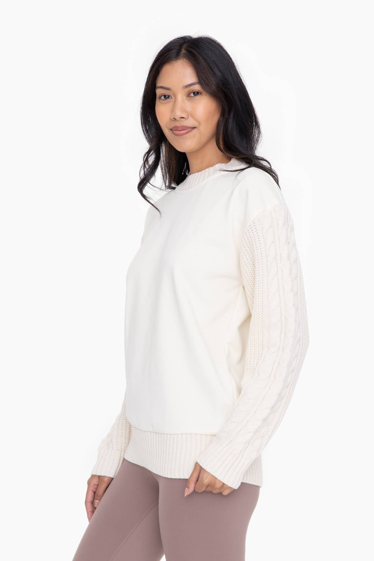 Mono B - Hybrid Sweater Crew Neck