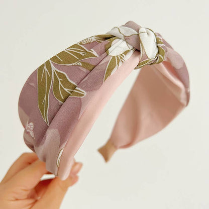 Adorro - Summer Floral Knot Headband