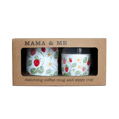 Helmsie - Strawberry Mama and Me Cup Set