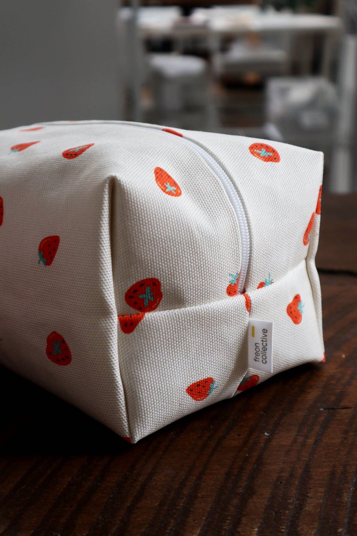 Freon Collective - Makeup Bag - Strawberry