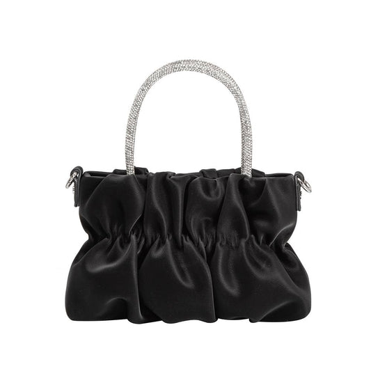 Melie Bianco - Sharon Black Small Top Handle Bag