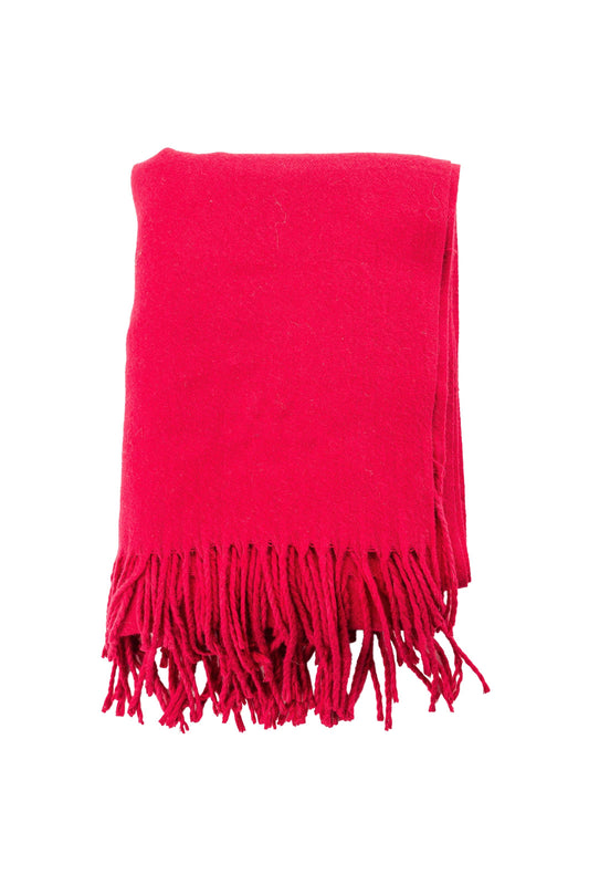 Violet & Brooks - French Girl Cashmere Wrap - Red
