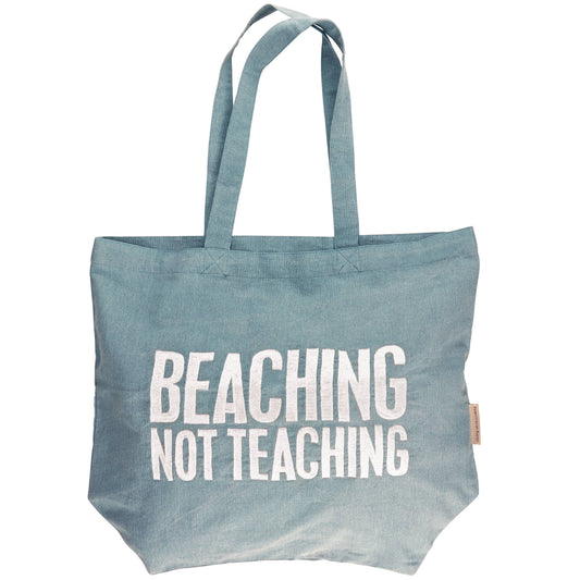 Primitives by Kathy - Beaching Not Teaching Tote