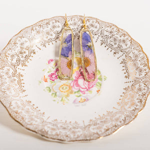 Grit and Grace Studio - Pressed Flower Earring