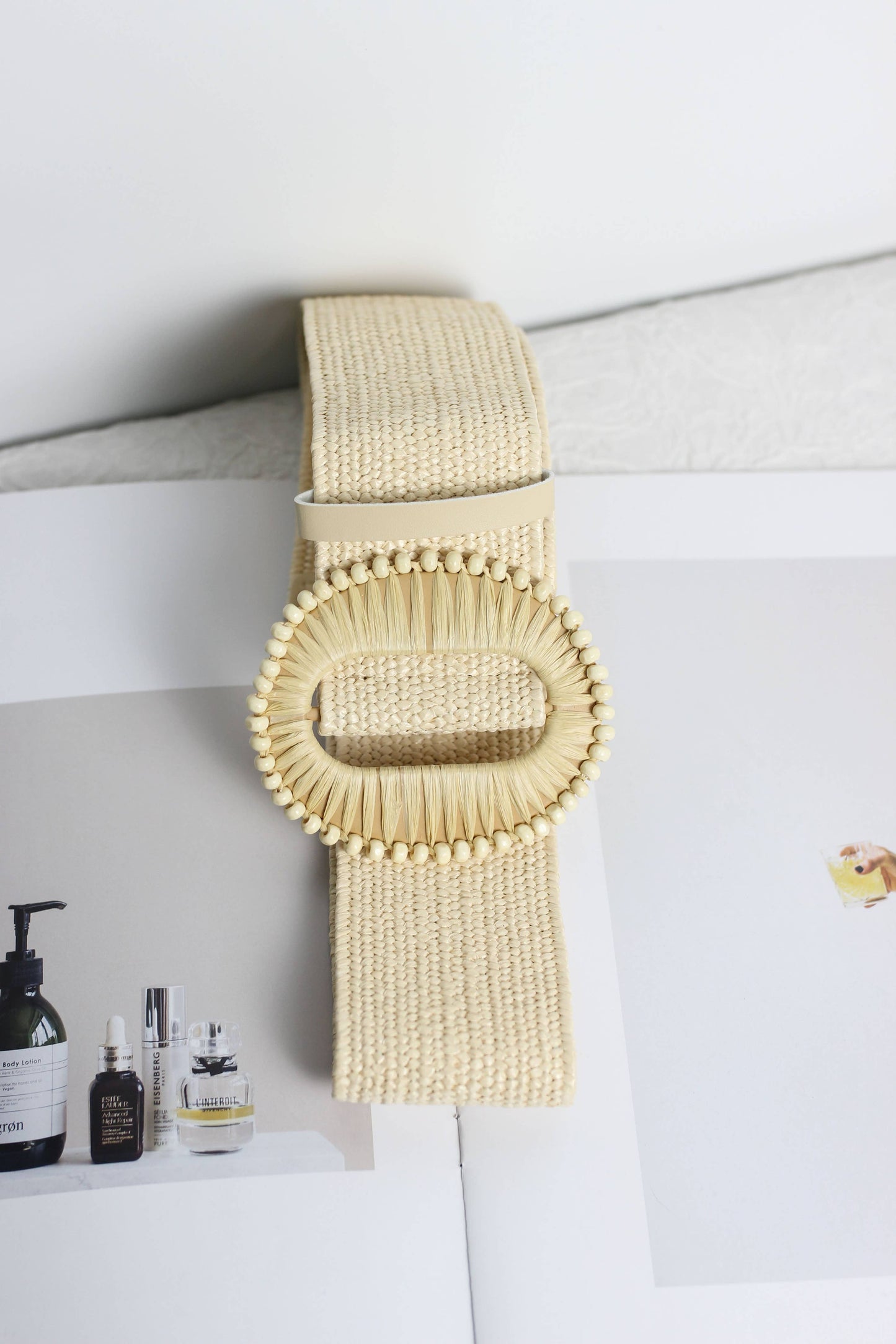 ESLEY - Wooden Bead Belt