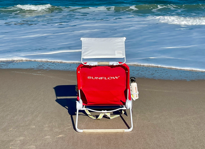 SUNFLOW - The Original Chair: Rosé Pink / The Original Chair with Sun Shade and Drink Holder