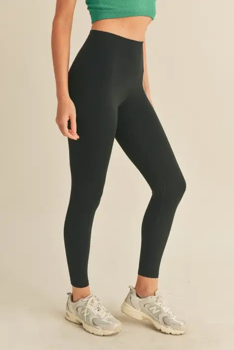 KIMBERLY C - Black Aligned Performance High-Rise Leggings - Black