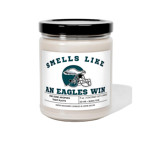 Nefer Designer Candles & Home Decor - Smells Like a Philadelphia Eagles Win