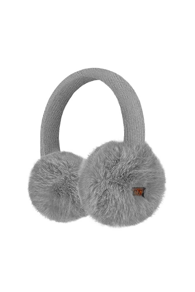 Hana - C.C Faux Mink Fur Knitted Earmuff